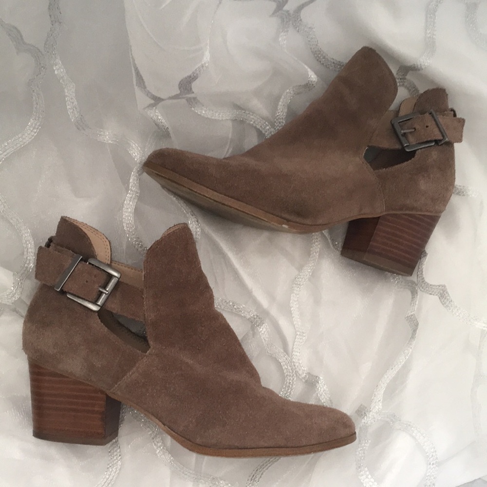 Sole Society suede ankle boots